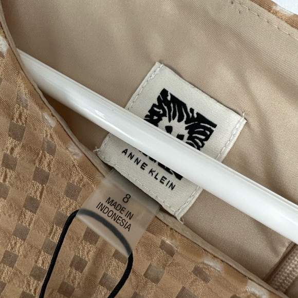 NWT Anne Klein Woven Dress Size 8 - Picture 3 of 6